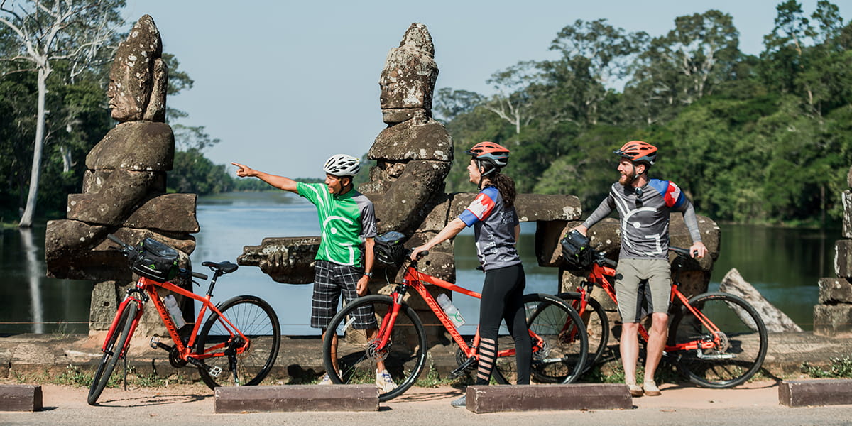 Bike Angkor temple