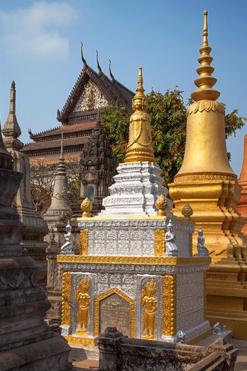 Wat Bo in Siem Reap by Holly Barber