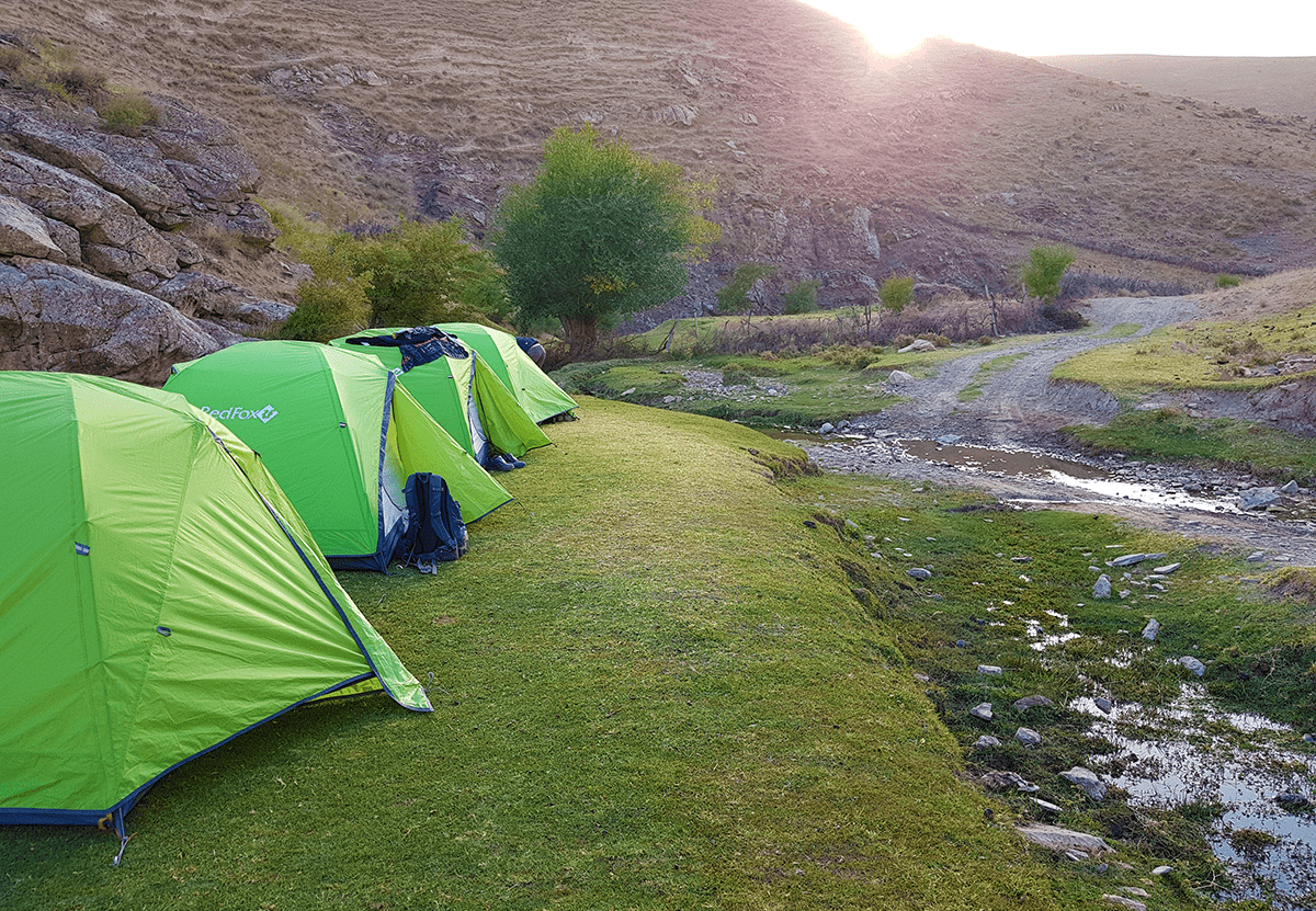Uz-biking-stan camping site