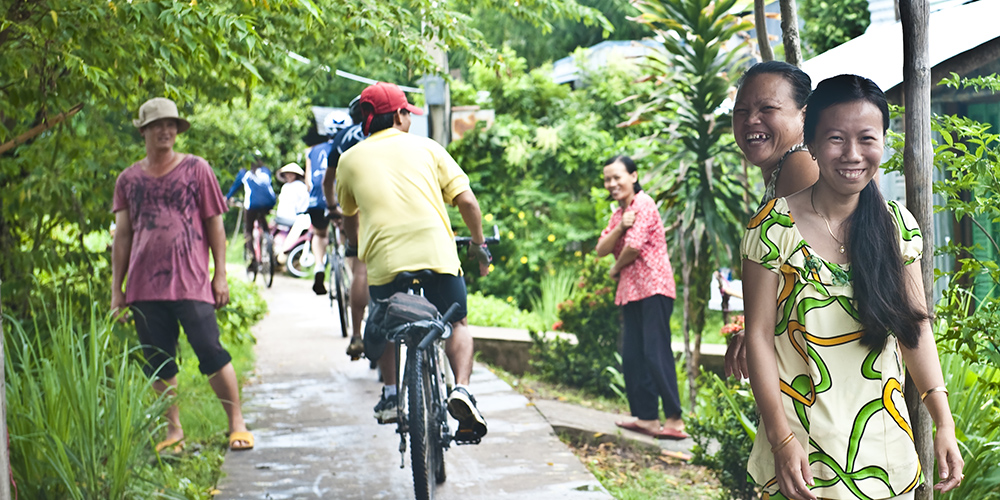 Mekong delta bike tour