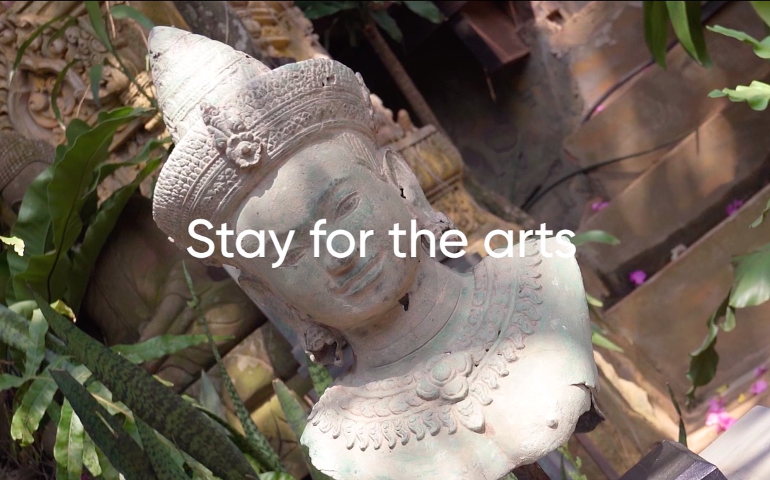 There is a growing art scene in Siem Reap