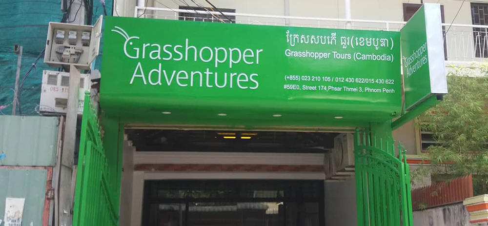 Grasshopper Adventures Phnom Penh bike tours Shop