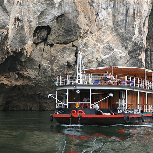 Luxury Riverboat in Thailand