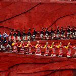 Traditional performance in Yunnan, China