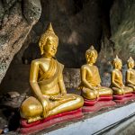 Buddha images in the Pak Ou Cave near Luang Prabang, Laos