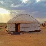 Yurt in the Steppe of Uzbekistan