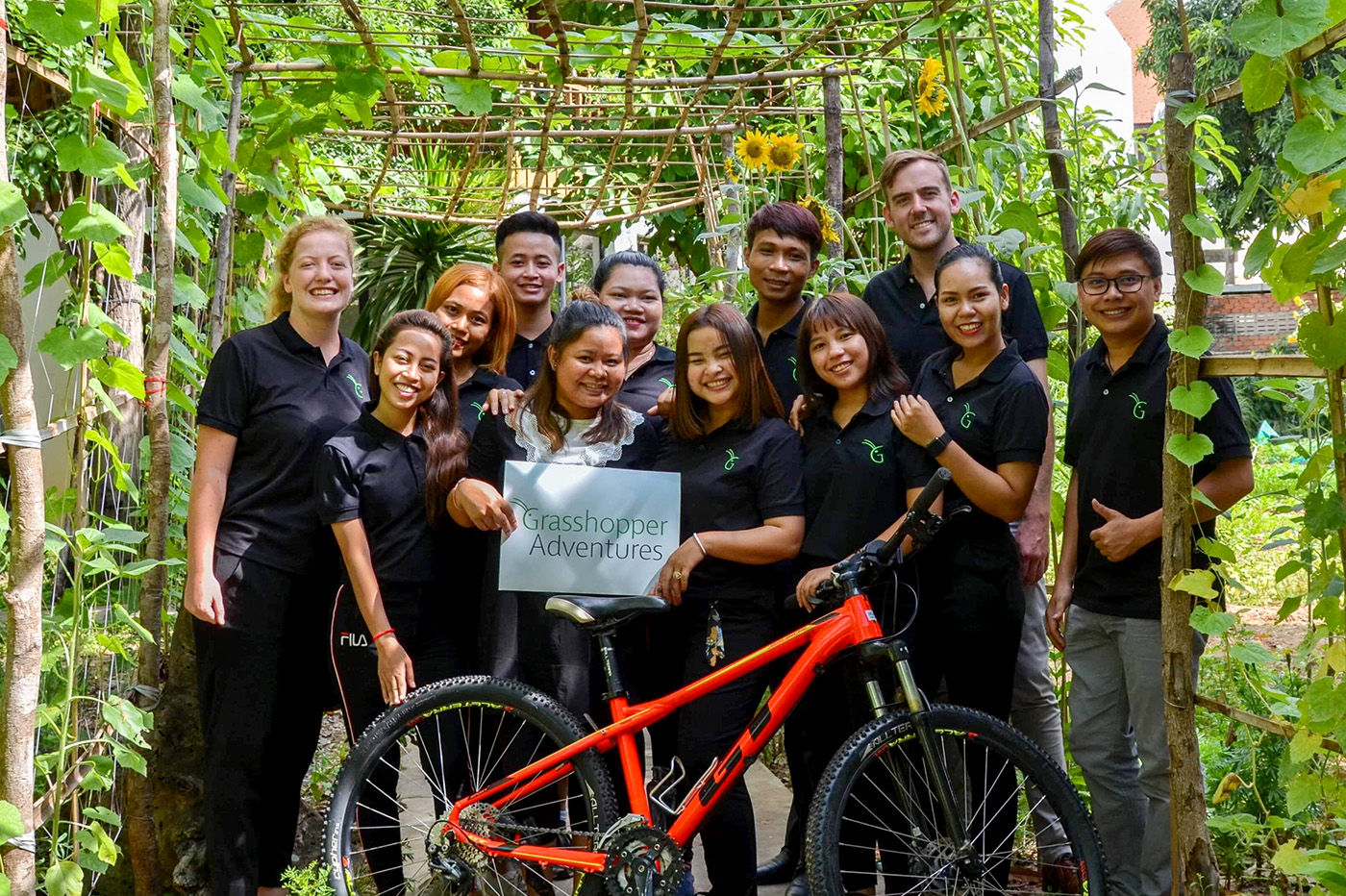 Staff Group Photo Siem Reap