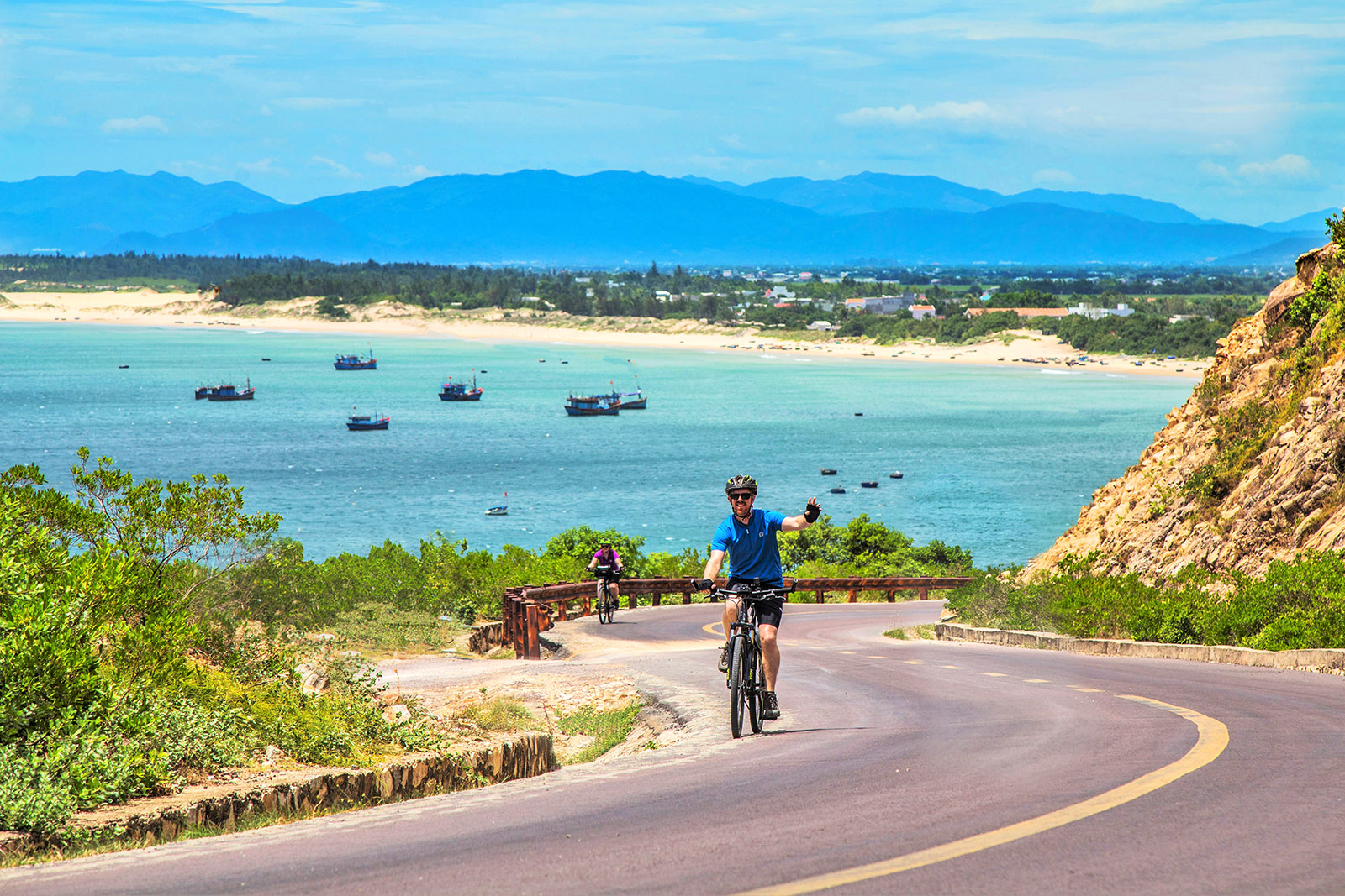 cycling the Vietnam coastline