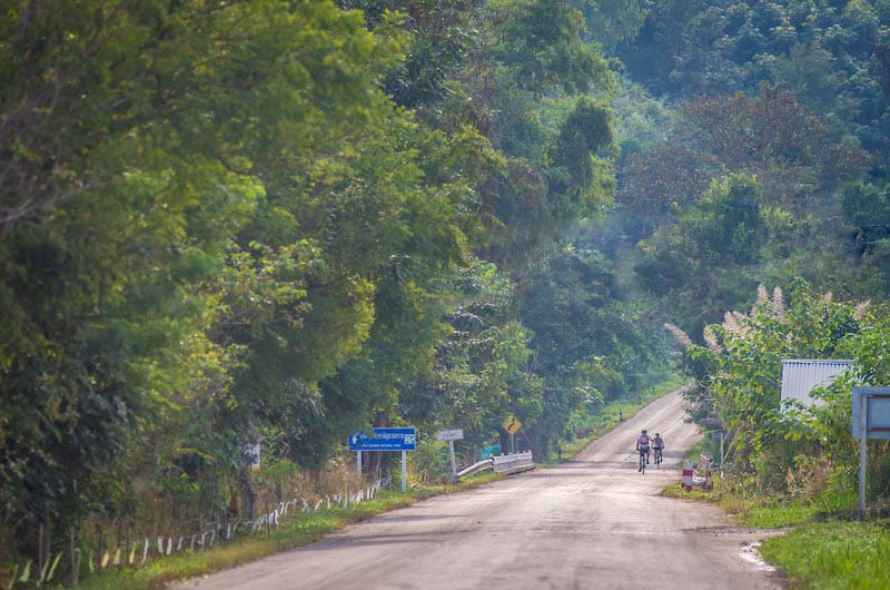 Northern Thailand's hilly terrain is well suited for e-bikes
