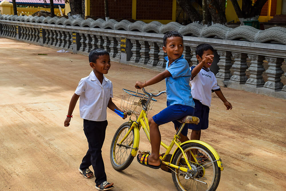 Memories of children in Siem Reap
