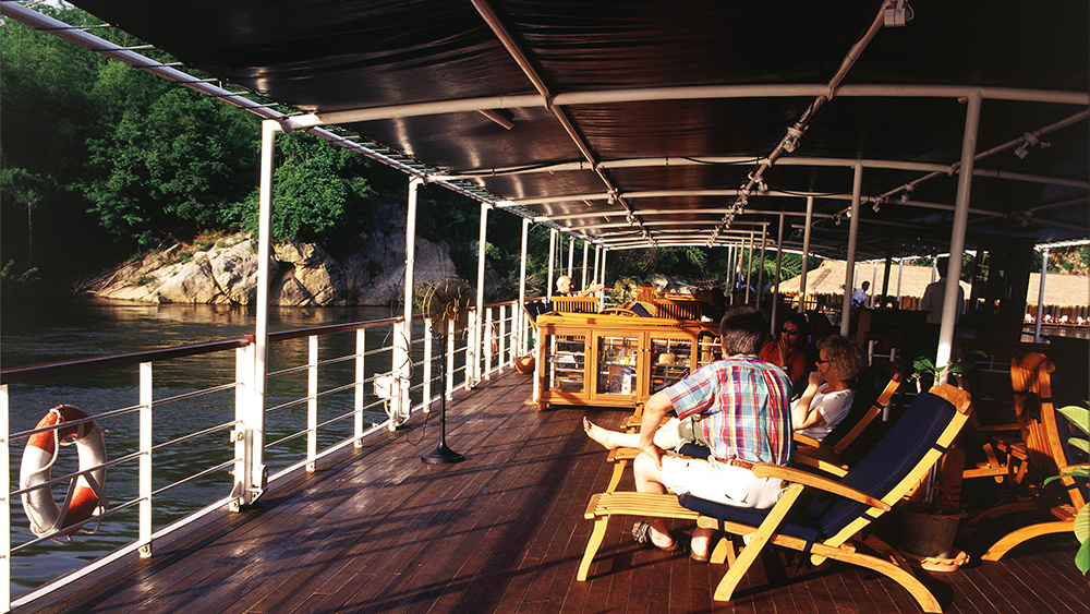 upper deck of boat
