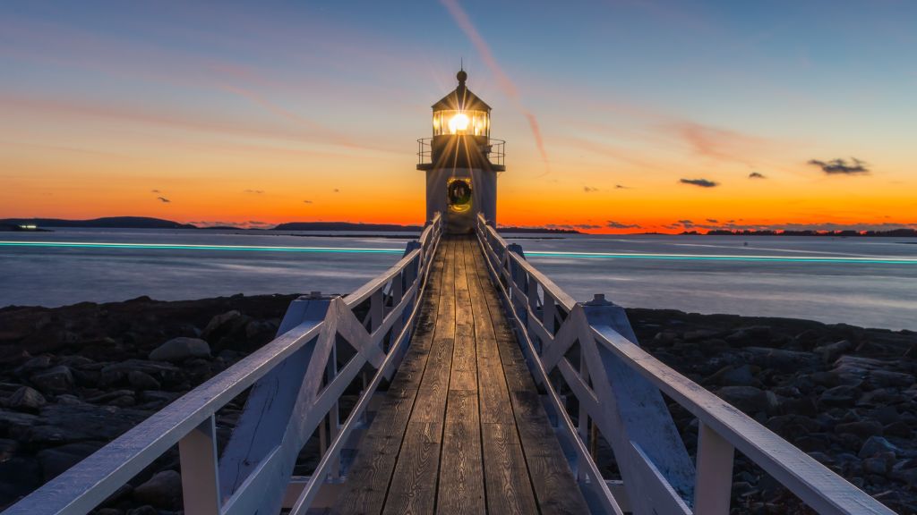 Lighthouse Maine USA