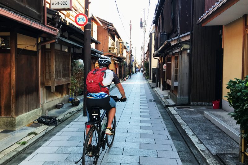 Bike Kyoto backstreets