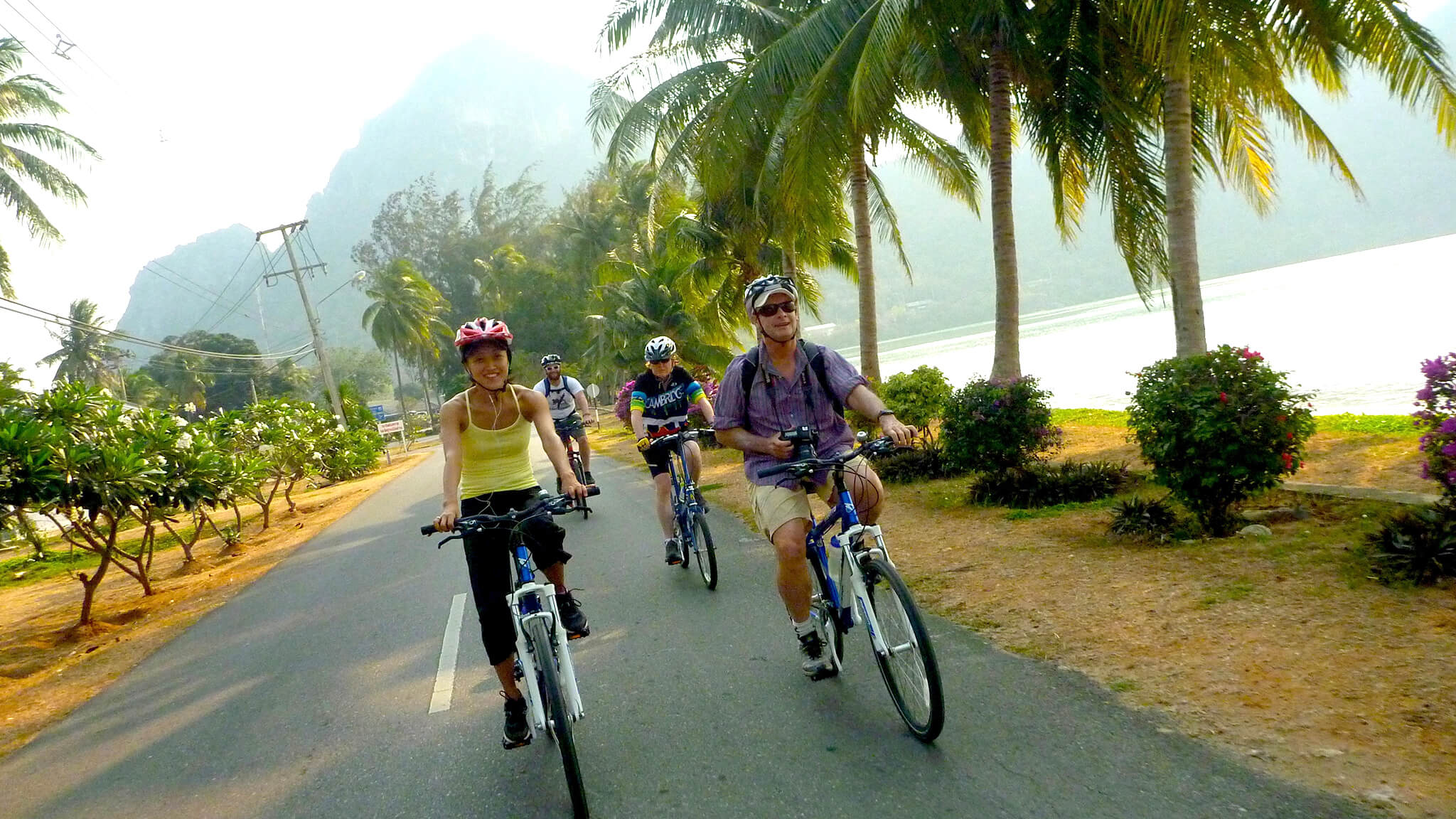Cycling Thai Coast