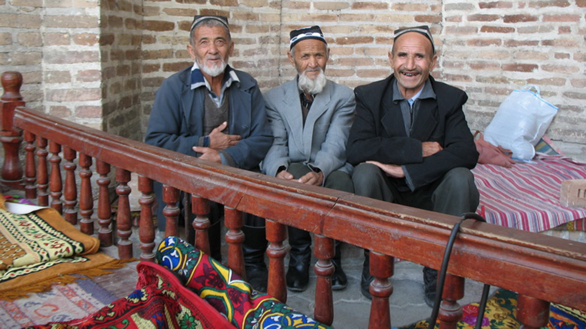 Uzbek local men
