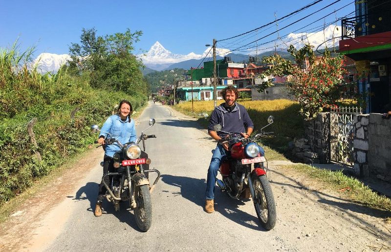 Motorbike Nepal to Belgium