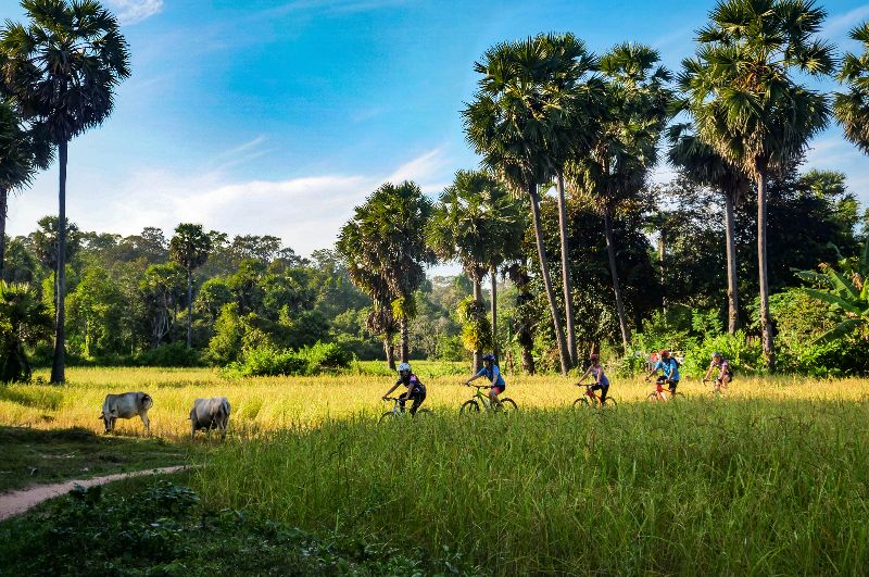 Cambodia Countryside Riding