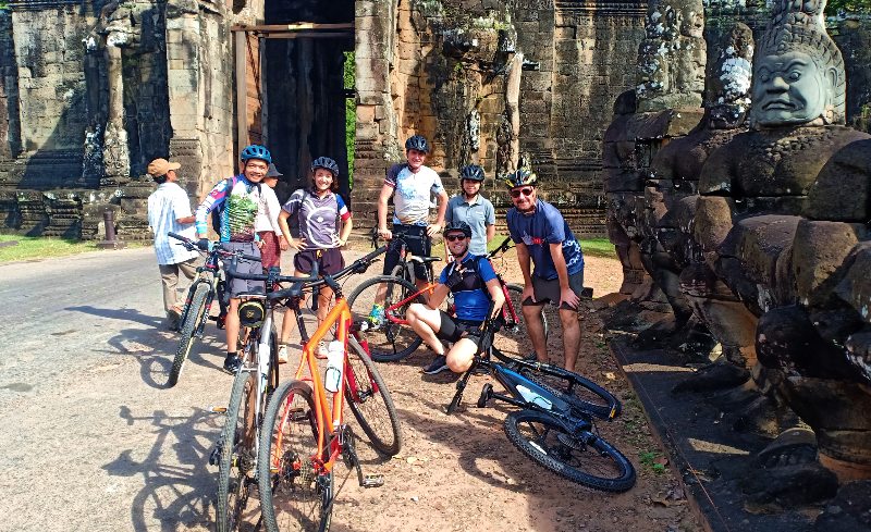Team at Angkor Wat